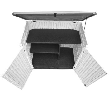 TM-GSB730-KIT-1 TOUGH MASTER 730L Storage Shed With Storage Shelve