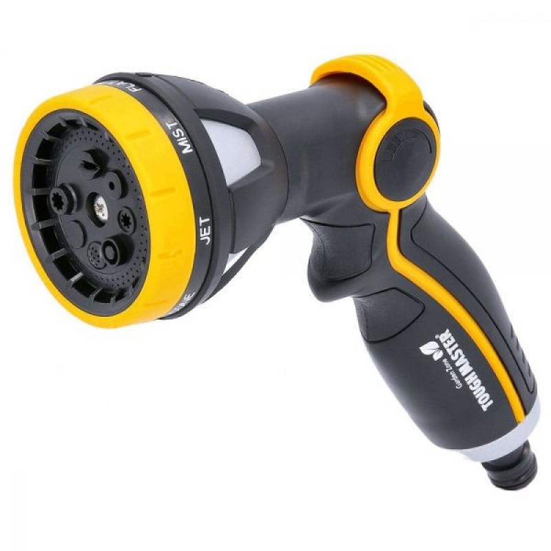 TM-SG8US TOUGH MASTER Spray Gun Set 8-pattern, metal, Single Turn