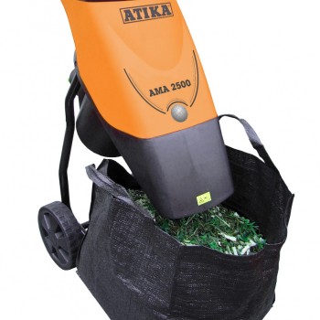 Tocator de crengi si resturi vegetale electric AMA2500 ATIKA , 2500 W, 2800 rpm