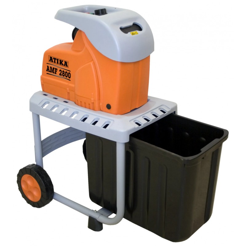 Tocator de crengi si resturi vegetale electric AMF2800 ATIKA , 2800 W , 2800 rpm