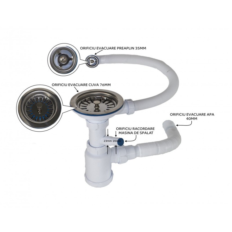 U-101-331 alb-crem CHIUVETA ULGRAN