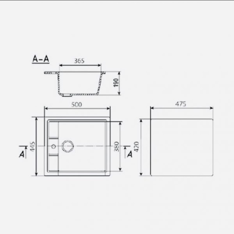 U-406-308 negru CHIUVETA ULGRAN