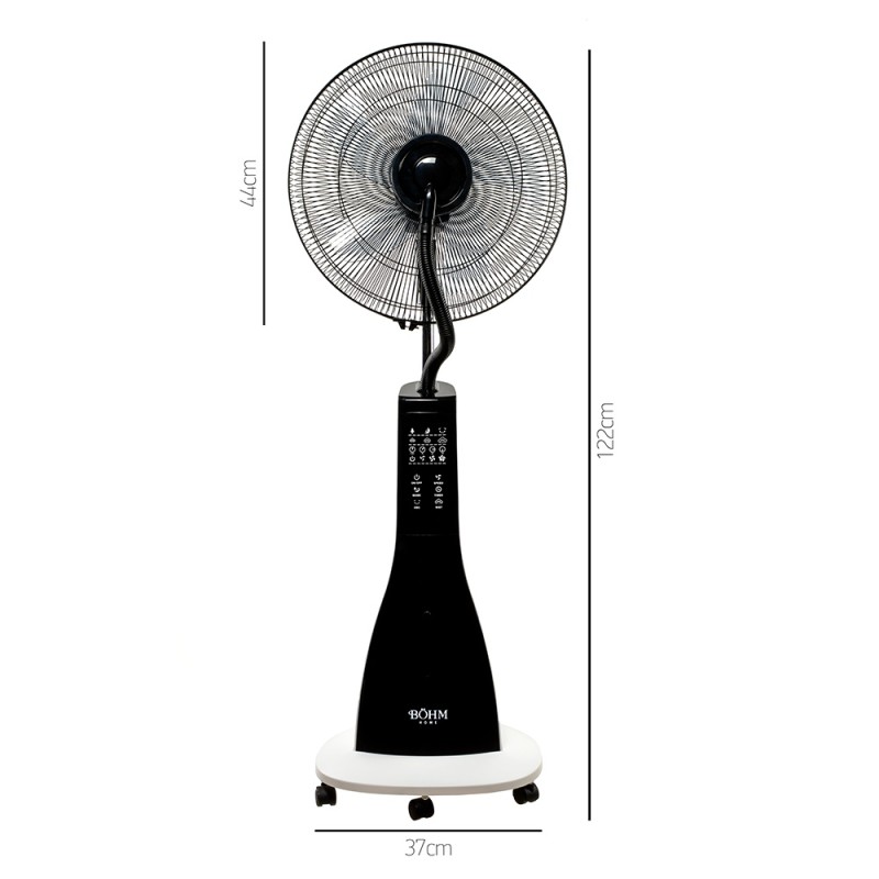 Ventilator cu Pulverizare Apă și Umidificare 16" BÖHM BSP40-RA