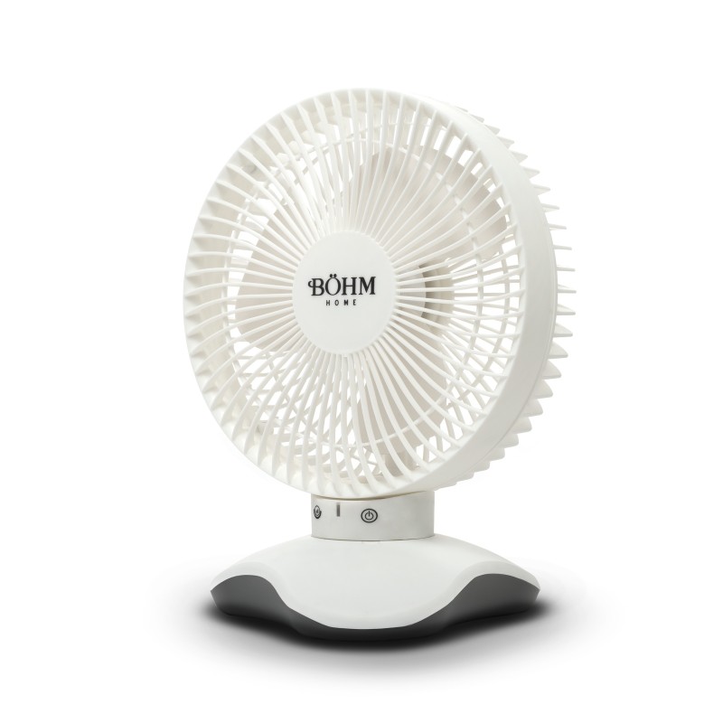 Ventilator de Birou 6" cu USB BÖHM BP2306,Număr viteze 3, Unghi de înclinare 60°