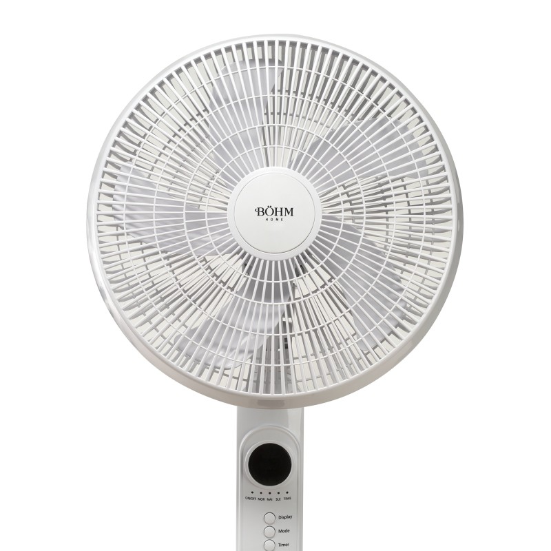 Ventilator de Podea 16" BÖHM BF403RC-5B Număr viteze 3, 45W, Reglaj pe inaltime pana la 125 cm, Functie de oscilatie 75°