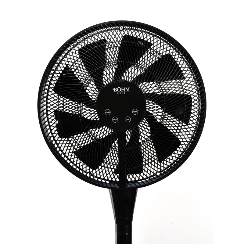 Ventilator de Podea 16" BÖHM BY2316 Număr viteze 8, 25W,Ecran LED, telecomanda