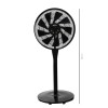 Ventilator de Podea 16" BÖHM BY2316 Număr viteze 8, 25W,Ecran LED, telecomanda