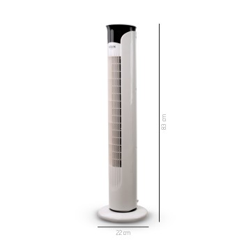 Ventilator Turn 32" BÖHM BH870RC, Număr viteze: 3, 45W, Indicator LED, Telecomanda inclusa