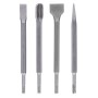 WC-CHISEL4 WELLCUT 4 PCS SDS Chisel Set