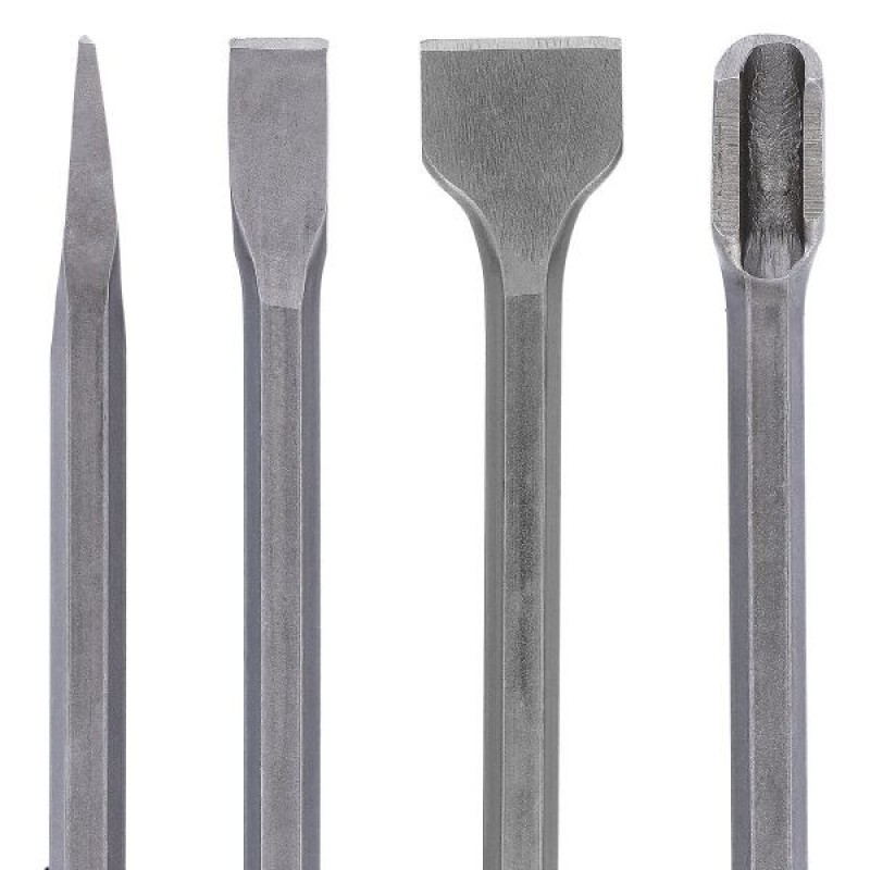 WC-CHISEL4 WELLCUT 4 PCS SDS Chisel Set