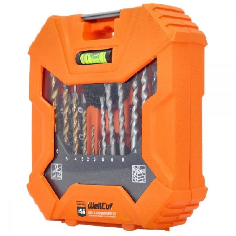 WC-DB56 WELLCUT 56 Piece Drill and Screwdriver Set