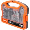 WC-DB62U Wellcut DRILL&SCREWDRIVER BIT SET 62 PCS