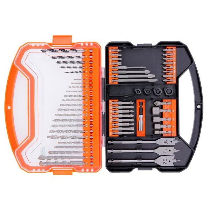 WC-DB62U Wellcut DRILL&SCREWDRIVER BIT SET 62 PCS