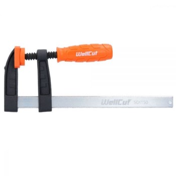 WC-FC515 WELLCUT Woodworking Bar Clamp F-Style 50X150 Force 120 kg