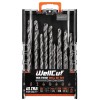 WC-HSS19PU WellcutHSS TWIST DRILL BIT SET 19 PCS, ULTRA