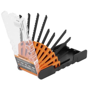 WC-JB10U Wellcut JIG SAW BLADE SET 10 PCS