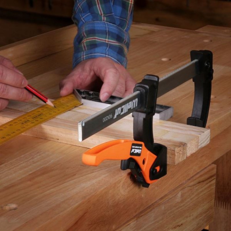 WC-LF920 WELLCUT Lever Clamp TRIGGER 90X200, Clamping force 70 kg