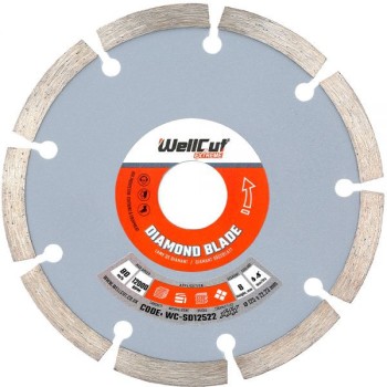 WC-SD12522 WELLCUT Diamond Blade 125x22mm