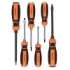 WC-SDD6U WELLCUT GO-THROUGH SCREWDRIVER NON-SLIP PRO 6 PCS
