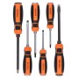 WC-SDD6U WELLCUT GO-THROUGH SCREWDRIVER NON-SLIP PRO 6 PCS