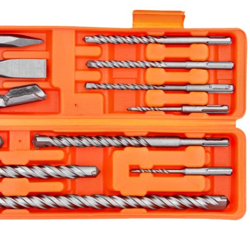 WC-SDS12 WELLCUT 12 Piece SDS Hammer Drill Bit Set
