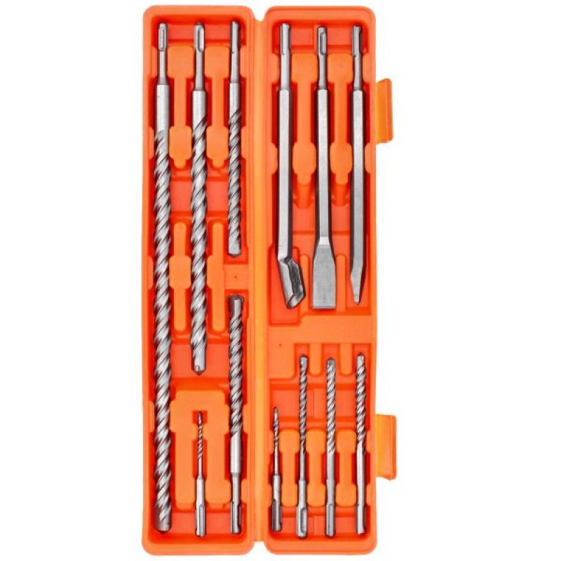 WC-SDS12 WELLCUT 12 Piece SDS Hammer Drill Bit Set