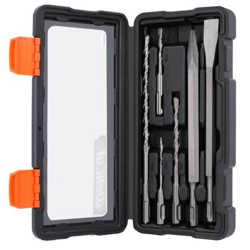 WC-SDS6 Wellcut HAMMER DRILL BIT SET 6 pcs