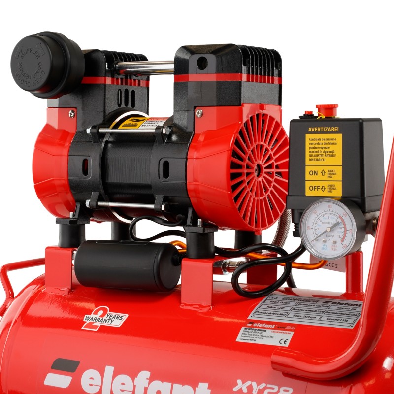 XY2824 compresor aer 24L ELEFANT 1,2 CP , 8 bar