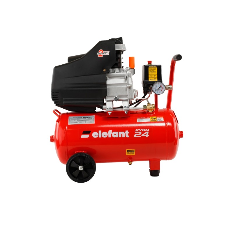 XYBM24 Compresor aer 24L ELEFANT 1,5 CP, 8 bari