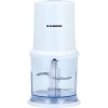 Tocator electric HAUSBERG HB-4502AB, 400W, 1 treapta de viteza, 500 ml, bol din plastic, cutit cu 2 lame din otel inoxidabil, Alb