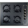 Plita Incorporabila Rustica Hausberg HB-575RST, 4 arzatoare, Gaz, 60 cm, Negru