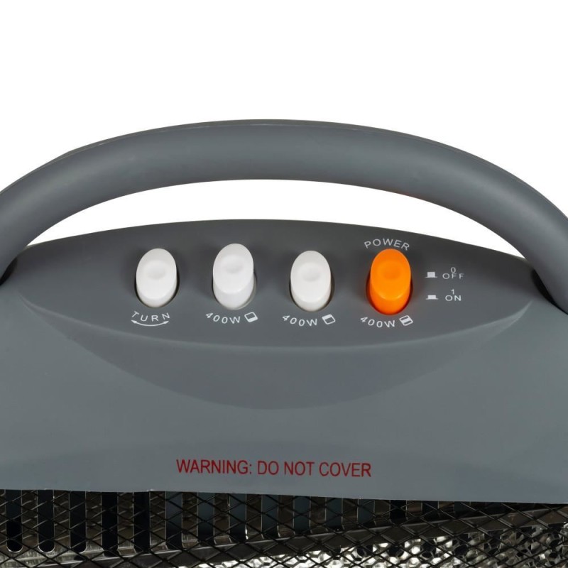 Radiator halogen HB8401, 1200 W, 3 niveluri de putere