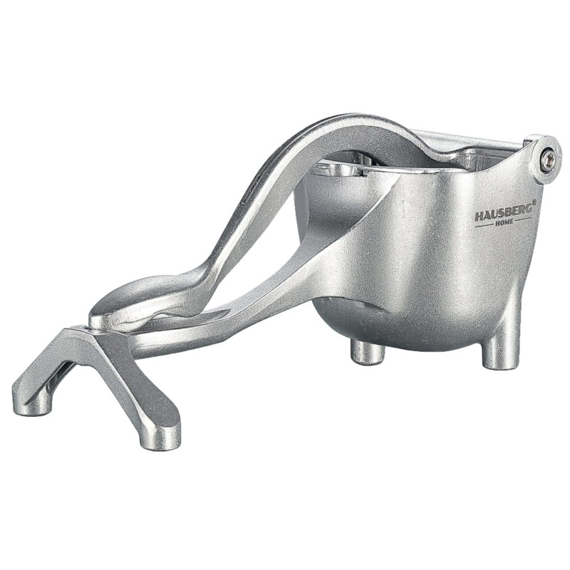 Storcator de fructe manual portabil Hausberg HB-H1703, material aluminiu, argintiu
