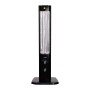 Radiator Electric Hausberg HB-8560, 2300W, Termostat Reglabil, Lampa de semnalizare pentru 3 pozitii, Negru