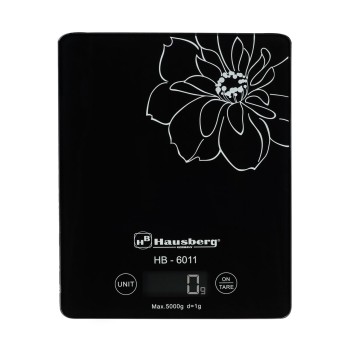 CANTAR BUCATARIE HB6011 NEGRU (taxa baterie inclusa)