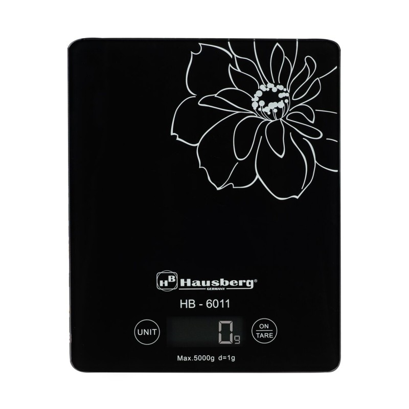 CANTAR BUCATARIE HB6011 NEGRU (taxa baterie inclusa)