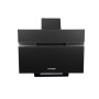 Hota Incorporabila decorativa Hausberg HB-1835NG, 60 cm, putere de absorbtie 450m3/h, Filtru aluminiu, Negru