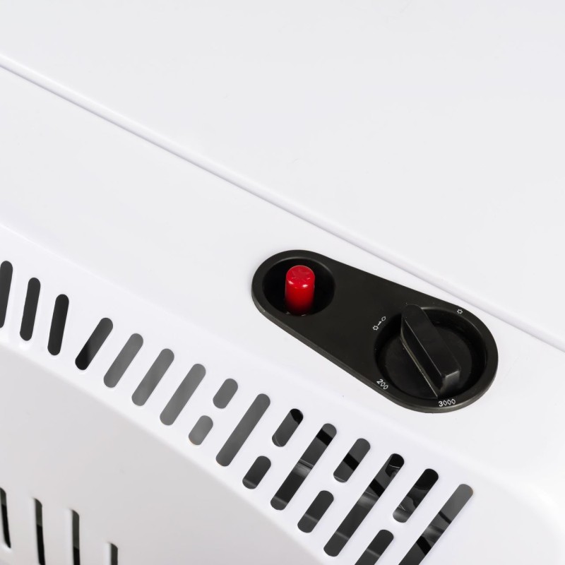 Pachet Soba pe gaz GPL (butelie) Hausberg HB-1010AB, aprindere piezo-electrica, 4.2kW, Alb, Ceas butelie, 1m furtun gaz MN2015 si 2 coliere furtun