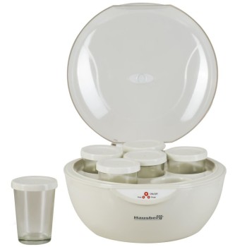 Aparat de Preparat Iaurt Hausberg HB2193, 35 W, 5 cup x 150 ml , Termostat