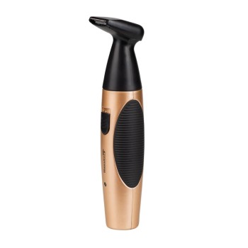 Aparat pentru tuns par nas/urechi Hausberg HB-73AU,3W, Negru/Auriu