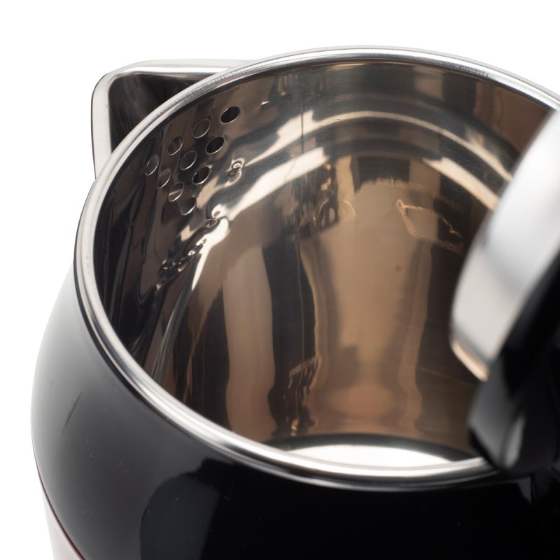 Cana electrica fierbator HAUSBERG HB-3623RS, 1500 - 1800W, capacitate 2.2L, oprire automata, indicator luminous, Rosu-Negru