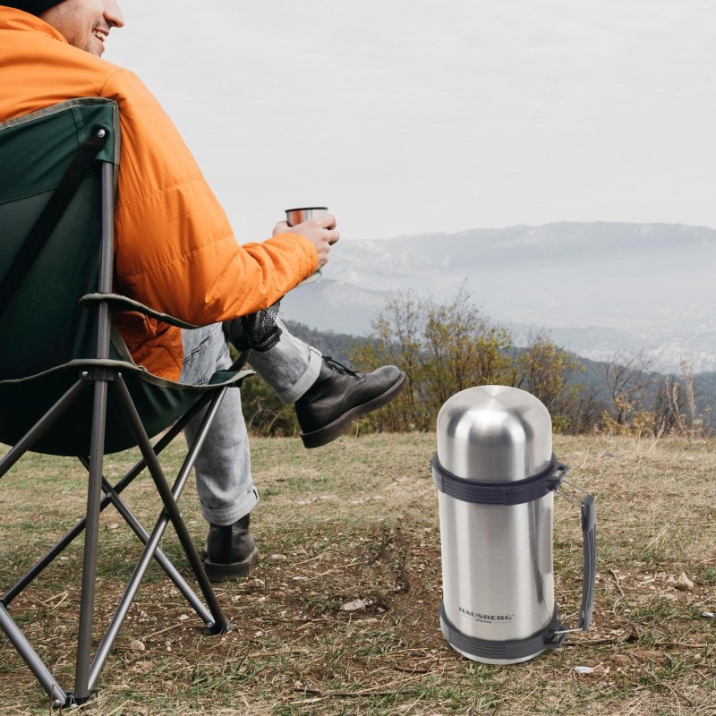 Termos Hausberg HB-H1455, capacitate 1200ml, material inox