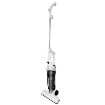 Aspirator vertical 2 in 1 HAUSBERG HB-2025AB, fara sac, aspirare uscata, filtru Hepa, 0.5 L, 600W, Alb-Negru