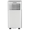 Aparat aer conditionat portabil Hausberg HB-5960AB, 9000 BTU, 1920W, 300 m3/h, LCD, alb