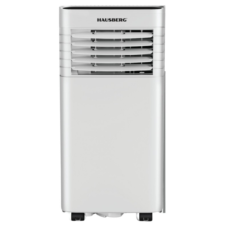 Aparat aer conditionat portabil Hausberg HB-5960AB, 9000 BTU, 1920W, 300 m3/h, LCD, alb