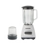 Blender cu rasnita HAUSBERG HB-7772AB, 400-500W, Capacitate 1.5L, Bol din Sticla, 4 Viteze, Lame din Inox, Alb