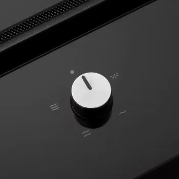 Hota Incorporabila decorativa Hausberg HB-2285NG, 163W , Filtru aluminiu, Putere de absorbtie maxim 650 m3/h, 60 cm, Negru