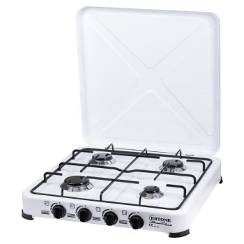 Minigaz GPL Ertone MN209AB, Emailat, 4 Arzatoare,ALB