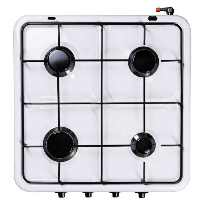 Minigaz GPL Ertone MN209AB, Emailat, 4 Arzatoare,ALB