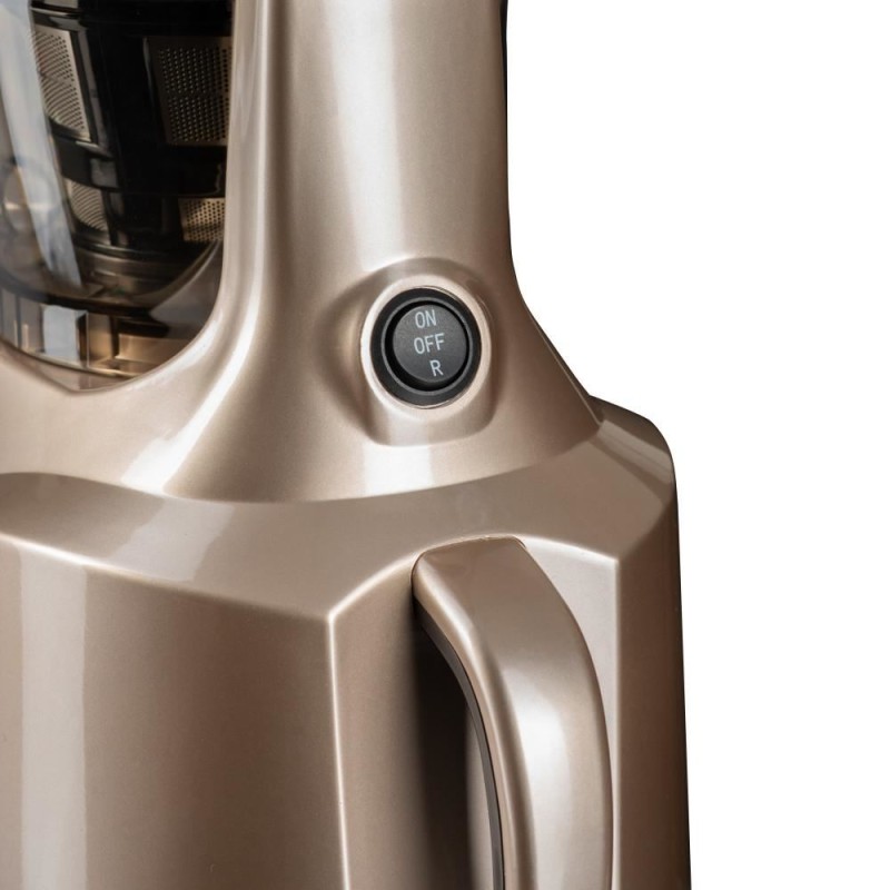 Storcator fructe Hausberg HB-7519GO, prin presare la rece, 150 W, 400 ml, Gold